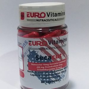 SecaCut 4x1- Stano10mg.Cambogia 200mg.Oxan 5mg.Triiodithyronine 15mg/60cp