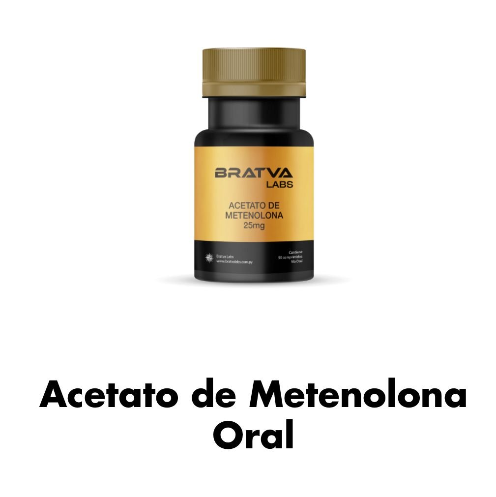Acetato de Metenolona 25mg/50cps - Bratva