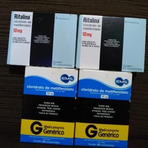 Ritalina Genérico 10mg/30cps