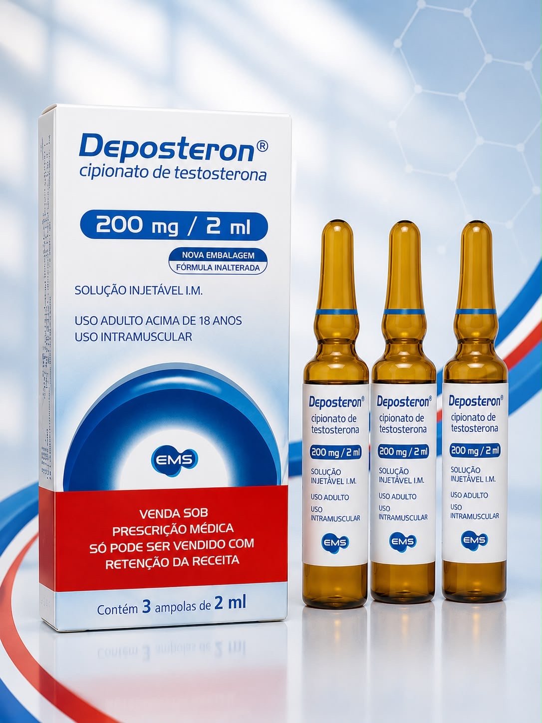 Deposteron 200mg/2ml - EMS