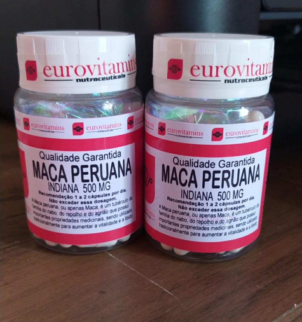 MACA PERUANA 60CP/500MG-EUROVITAMINS