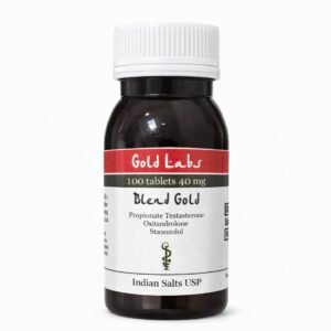 BLEND (Oxandrolona + Propionato + Stano) 100cps/40mg - Gold Labs